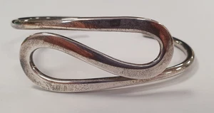Sterling Silver Cuff Bangle 925 22.5g - Picture 1 of 4