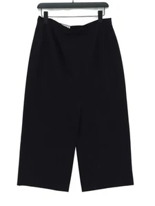 Jaeger Women's Maxi Skirt UK 16 Blue Wool with Elastane, Polyamide Long Maxi - Picture 1 of 7