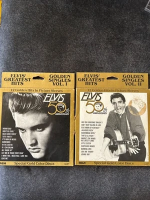 Elvis' Greatest Hits Golden Hits I & II 50th Anniversary - Image 1 of 4