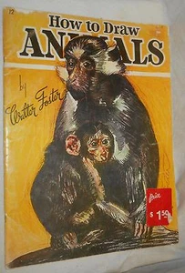 Walter Foster # 12: How to Draw Animals by Walter Foster (Paperback, Illustrated - Imagen 1 de 2