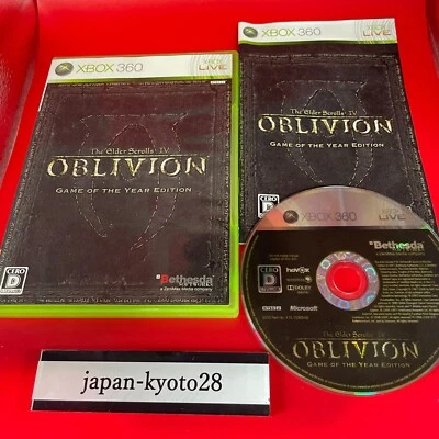 The Elder Scrolls IV Oblivion Game of the Year 360 Bethesda Xbox 360 From Japan - Image 1 of 4