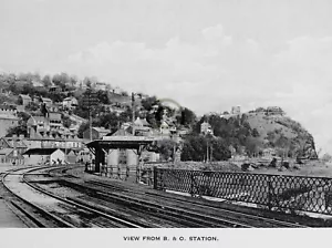 Harper's Ferry WV "View From B & O Station " in 1906 Reprint Pro glossy Paper - Picture 1 of 1