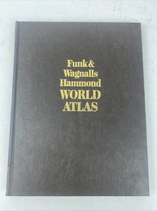 Funk And Wagnalls Hammond World Atlas 1978 Hardcover - Picture 1 of 20