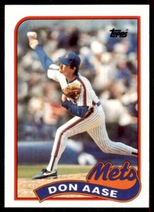 1989 Topps Traded Don Aase Baseball Cards #1T
