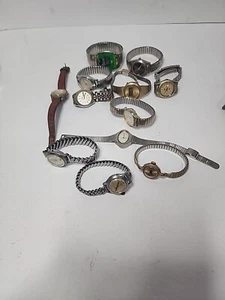 Vintage Ladies Watch Lot Of 12- Timex, Armitron, Omni And Others All Are As Is.. - Picture 1 of 14
