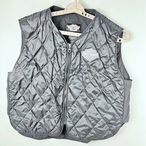 Harley Davidson Motorcycles gilet nero trapuntato donna taglia XXL - Foto 1 di 10