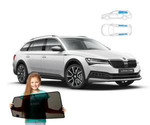Sonnenschutz auf Magneten für Skoda Superb III 3 kombi Sonnenblenden 4-teilig - Bild 1 von 12