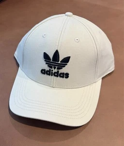 Adidas Originals Trefoil Baseball Cap Light White - One size - Picture 1 of 5