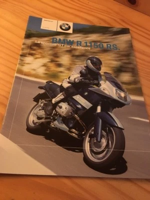Bmw R1150rs R 1150 Motorcycle Brochure Prospectus Leaflet Catalogue - Image 1 of 4
