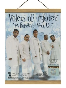 Voices Of Theory Wherever You Go Original Promo Ad, montiert mit Magnetrahmen! - Bild 1 von 3