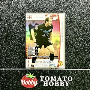 PANINI SEGA WCCF 2009-10 WAYNE ROONEY REFRACTOR SUPERESTRELLAS INGLESAS 5/5 HOMBRE UTD - Imagen 1 de 2