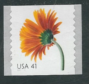 Scott# 4175...41 Cent...Flowers...Orange Daisy...3 Stamps - Picture 1 of 1