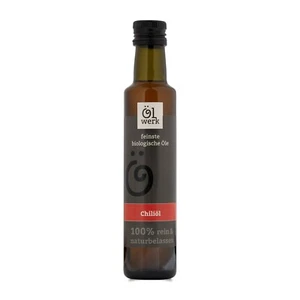Bio-Chiliöl 100 ml hochwertiges Bio Chiliöl kaltgepresst Ölwerk - Bild 1 von 1