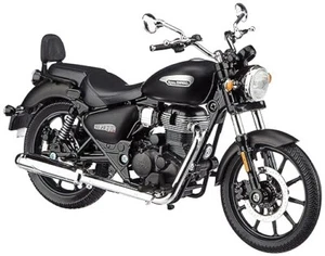 Modellino ROYAL ENFIELD 350 Meteor scala 1:12 nero stellare - Foto 1 di 3