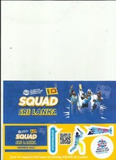 ICC T20 WORLD CUP CRICKET SRI LANKA souvenir