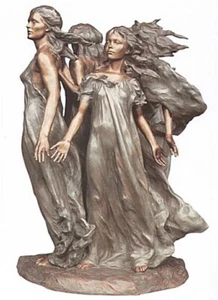 Frederick Hart "Daughters of Odessa" 1/3 Life Size #3114FH25X000DIVA - Bild 1 von 3