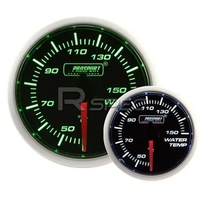 Medidor de temperatura del agua Prosport 52 mm súper ahumado verde/blanco grado C - Imagen 1 de 1