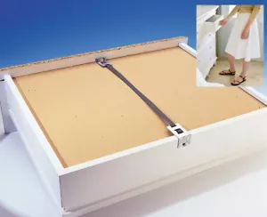 Kit de reparación de cajones arreglar una flacidez rota colapsada base de dibujo cofre de dormitorio - Imagen 1 de 1