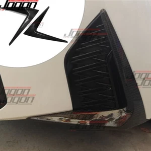 Carbono real para Lexus IS350 500 IS F Sport 2021+ cubiertas de ventilación de rejilla de parachoques delantero - Imagen 1 de 11