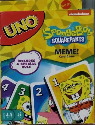 UNO Spongebob Squarepants Card Game - Image 1 of 4