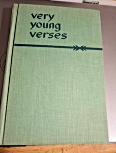 1945 Very Young Verses Geismer Children's Poetry Anthology Houghton Mifflin Co. - Bild 1 von 7