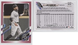 2021 Topps Update Mother's Day Hot Pink /50 Billy Hamilton #US18