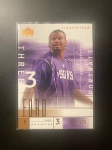 2001-02 Upper Deck Flight Team Alton Ford Copper Rookie /125 RC Portrait #115 - Picture 1 of 2
