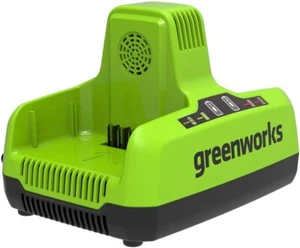 Greenworks G80UC8 80V 8A Cargador Doble Ranura - Imagen 1 de 1
