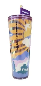 Starbucks PRIDE 24 oz MONTH EXCLUSIVE Sofie Birkin Summer 2024 Cold Cup Tumbler - Picture 1 of 2