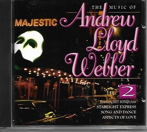 Andrew Lloyd Webber 2, Majestic, Symphonic 1995 CD BCI Music - Picture 1 of 2