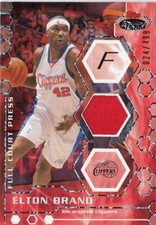 2007-08 Stadium Club Full Court Press Relics #EB Elton Brand Jersey /499