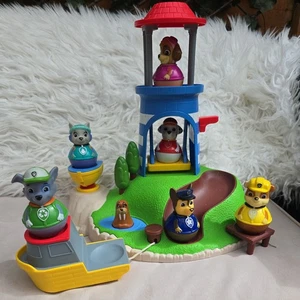 Paw Patrol Seal Island Weebles Pull & Play - x6 Figures working - Picture 1 of 2