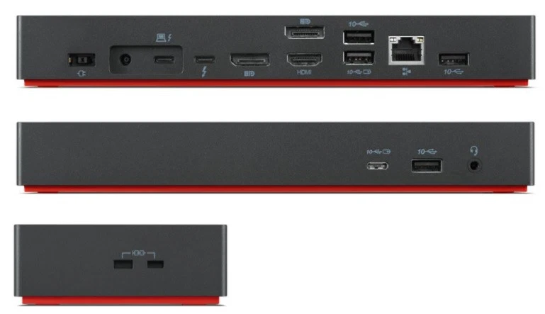 ThinkPad Thunderbolt 4 Dock 40B0 USB-C Dockingstation u.a. für Thinkpads - Bild 1 von 1