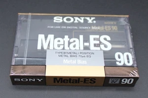 Sealed Sony Metal-ES Type IV ~ Metal Bias 90 Minutes - Picture 1 of 6