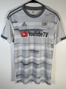 Authentic Small 2019 LAFC Away Adidas Football Shirt USA MLS Jersey - Picture 1 of 8
