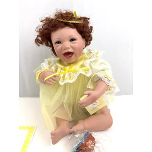 VTG Ashton Drake I Wish You Happiness Porcelain Doll  All I Wish For You Retired - Picture 1 of 20
