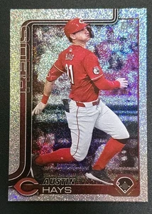 2025 Topps Baseball Series 2 #613 AUSTIN HAYS Sandglitter - Picture 1 of 2
