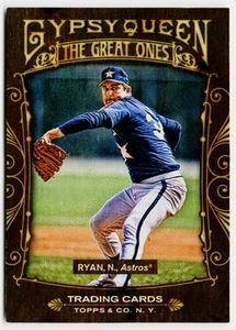 2011 Topps Gypsy Queen Great Ones Nolan Ryan #GO16 - Houston Astros - Picture 1 of 2