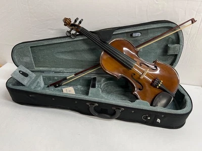 Cremona SV-115 4/4 Student Violin w/ Bow, Case, & Extras - Image 1 of 4