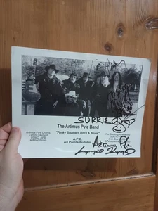 The Artimus Pyle Band Signed Artimus Pyle Lynyrd Skynard Signature - Picture 1 of 3