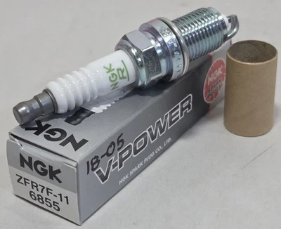 1 NOVA Vela de Ignição Genuína NGK ZFR7F-11 #6855 Peça para Honda TRX700XX TRX 700 XX - Imagem 1 de 4