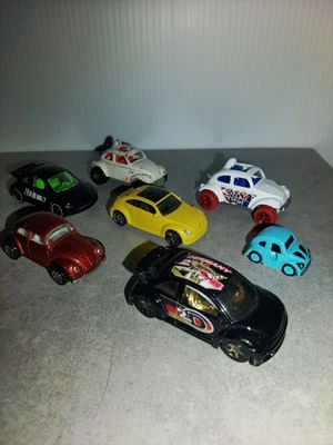 Volkswagen Beetle Lote Hot Wheels Pared Negra Foto 1 de 4