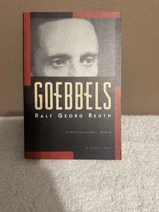 Goebbels von Ralf Georg Reuth WWII Nazi Deutschland Biographie Geschichtsbuch - Bild 1 von 1