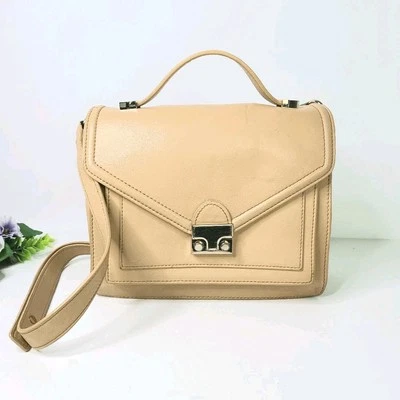 Bolso para mujer Loeffler Randall Rider cuero genuino tostado-leer Foto 1 de 4