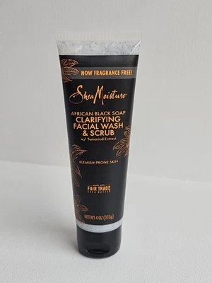 Clarifying Facial Wash & Scrub With Tamarind Extract, African Black Soap 4oz - Image 1 of 4