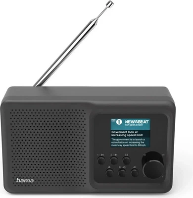 HAMA Digitalradio "DR5BT", FM/DAB/DAB+/Bluetooth®/Akkubetrieb - Bild 1 von 4