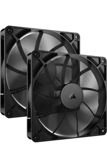 CORSAIR RS140 PWM 140mm Fans Dual Pack - Simplified Control - Daisy-Chain 4-Pin - Zdjęcie 1 z 4