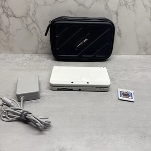 Nintendo New 3DS Super Mario White Edition Handheld System Console Tested - Picture 1 of 16