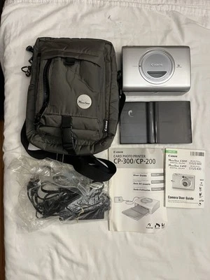 Canon CD1005 Card Photo Printer CA-CP100 w/Adapter, Cards, Manual  - Image 1 of 4