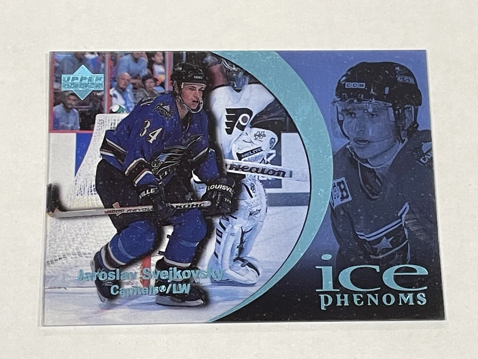 1997-98 Upper Deck Ice Hockey Parallel - Jaroslav Svejkovsky - Capitals - Image 1 of 2